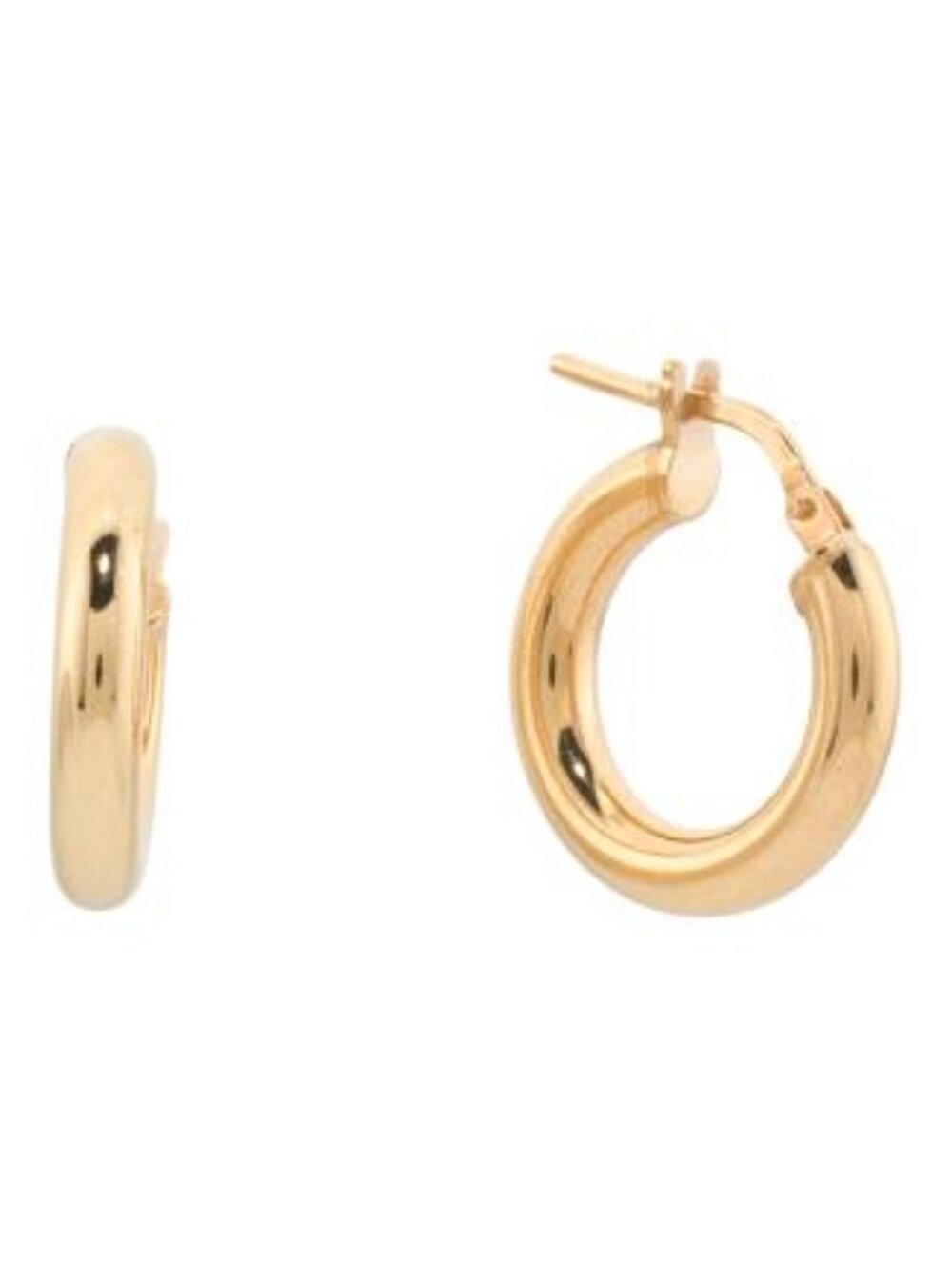 MIA FIORE Made In Italy 18kt Gold Plated Sterling Silver Hoop Earrings